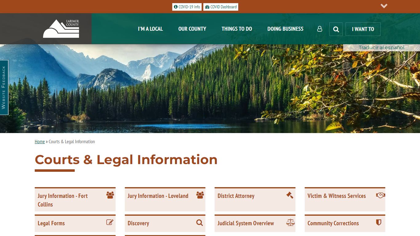 Courts & Legal Information | Larimer County